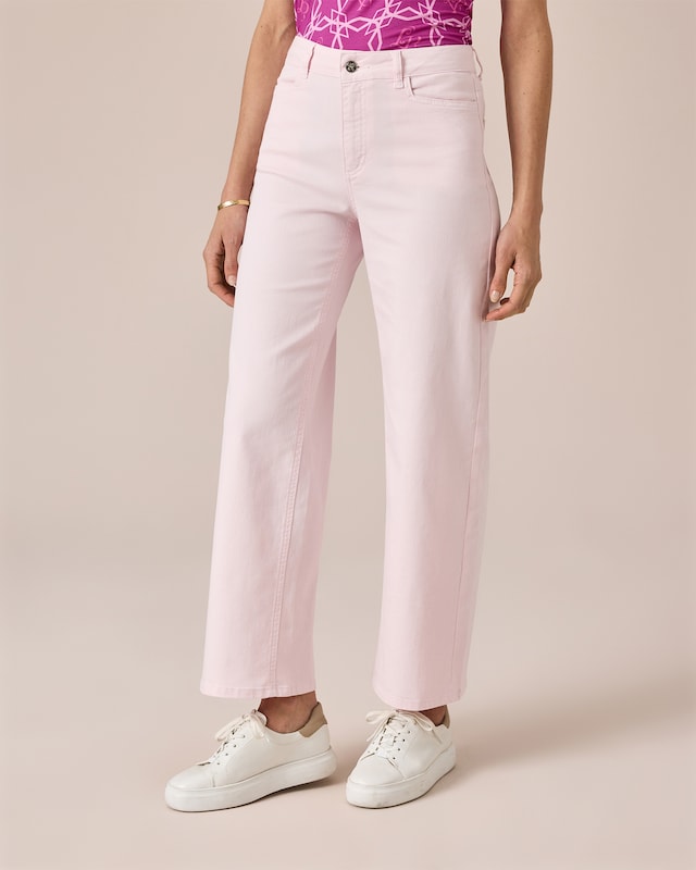 Jeans mit weitem Bein