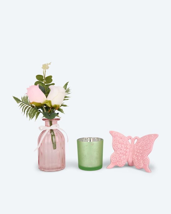 Produktabbildung für DIY Dekorations-Set Rosa-Grün