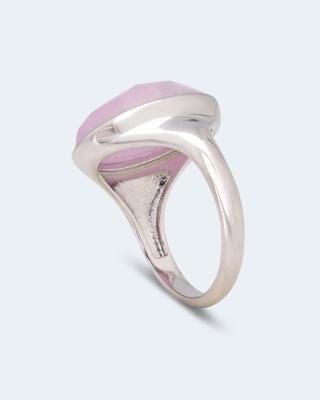 Ring mit milky Kunzit