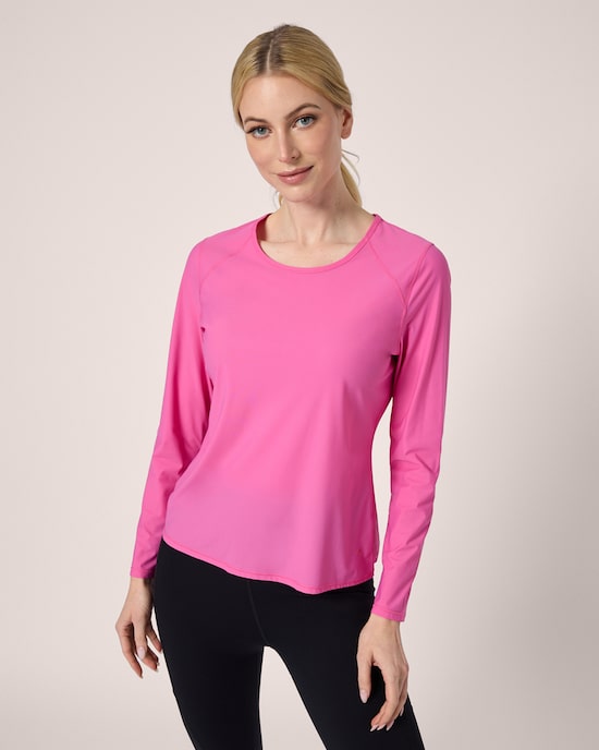 Produktabbildung für Yoga Langarm-Shirt Modell "I am Powerful"