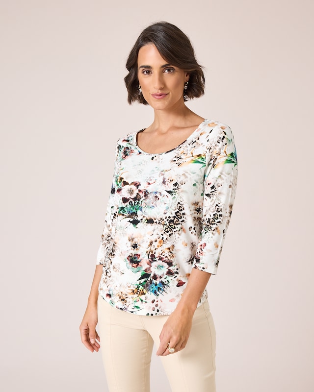 Shirt mit Print