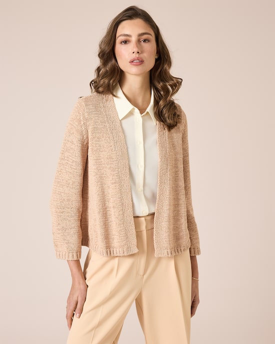 Produktabbildung für Cardigan aus Bändchengarn