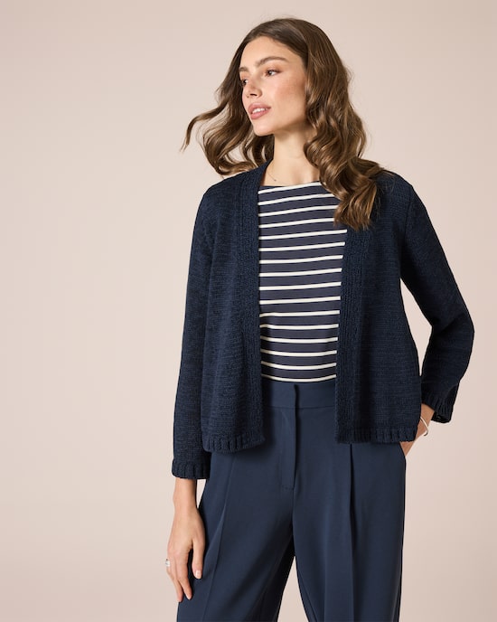 Produktabbildung für Cardigan aus Bändchengarn