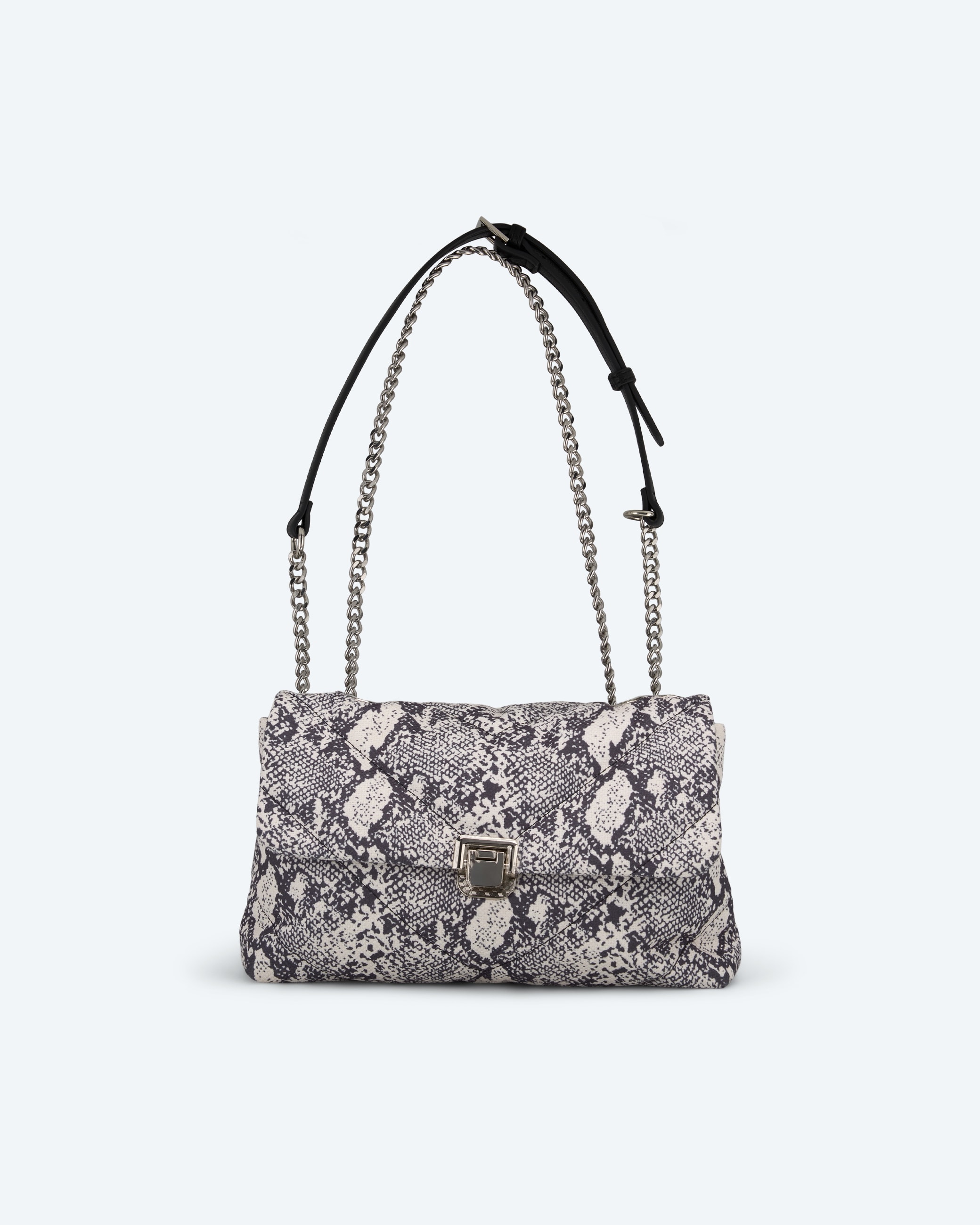 Produktabbildung für Überschlagtasche mit Snake-Print