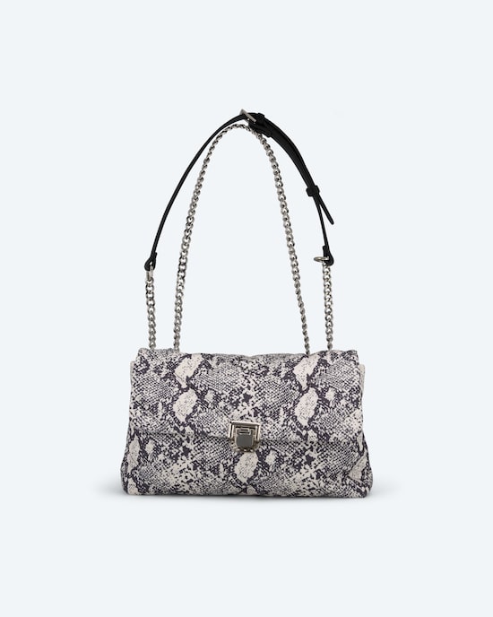 Produktabbildung für Überschlagtasche mit Snake-Print