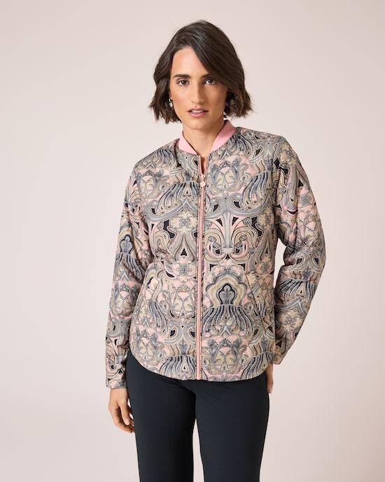 Produktabbildung für Sommer-Steppjacke mit Print