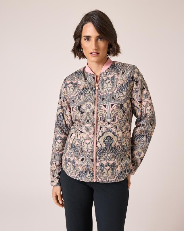 Sommer-Steppjacke mit Print