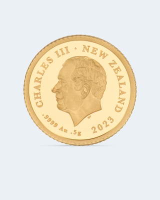 Produktabbildung 2 für Goldmünze Krönung King Charles III 2023