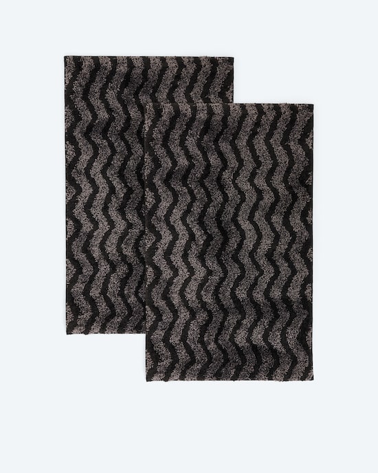 Produktabbildung für Schmutzfangmatte "Wellen-Design" 2St.