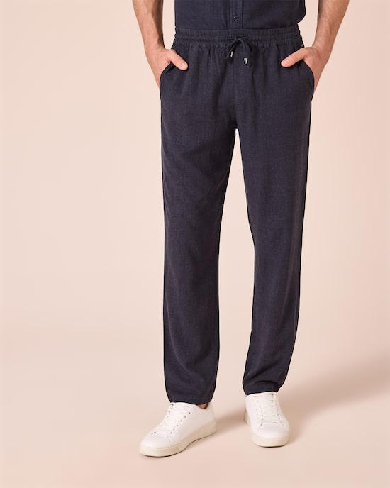 Produktabbildung für Hose mit Leinen-Anteil