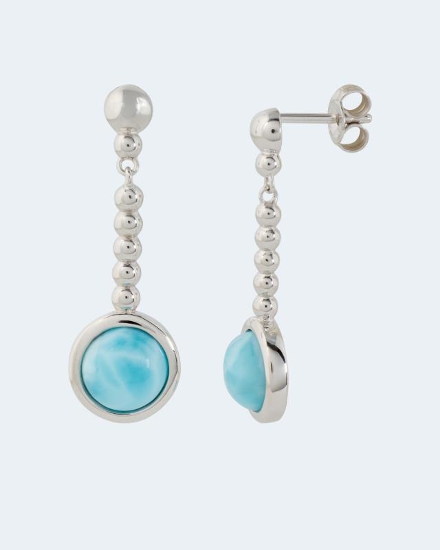 Ohrhänger mit Larimar