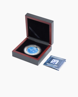 Produktabbildung 3 für Silber-Perlmuttmünze Gustave Eiffel 2023