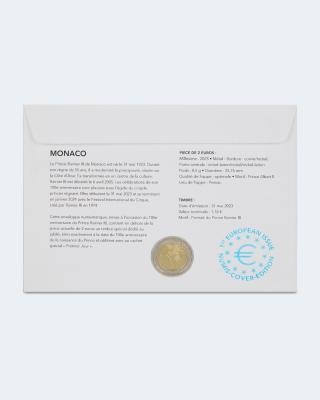 2-Euro-Numisbrief Monaco 2023