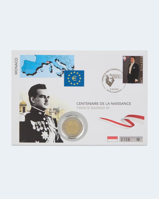 2-Euro-Numisbrief Monaco 2023