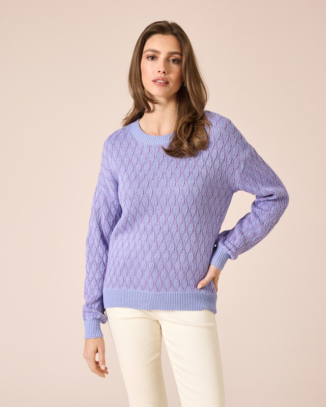 Pullover mit Rautenmuster