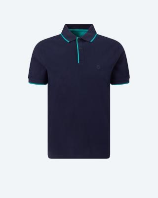 Produktabbildung 3 für Poloshirt mit Kontrast-Details