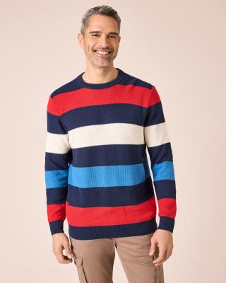 Produktabbildung 1 für Pullover mit Streifen