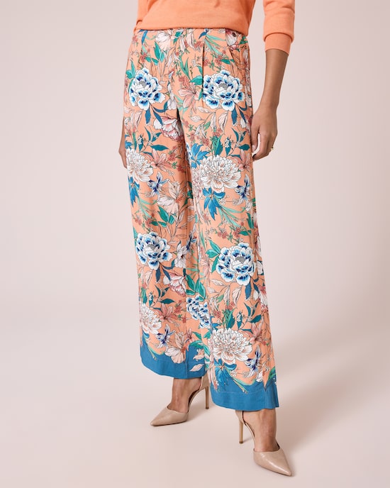 Produktabbildung für Palazzo Hose mit Druck