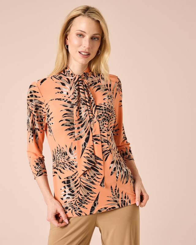 Shirt mit Schluppe