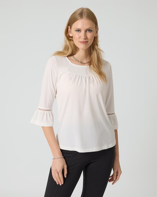 Produktabbildung für Shirt mit Trompetenärmel