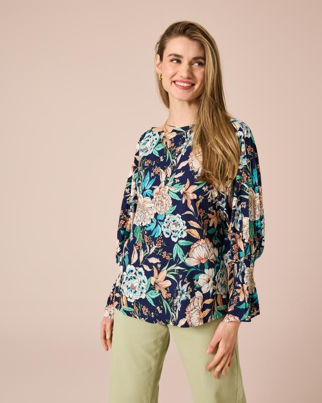 Bluse mit Print