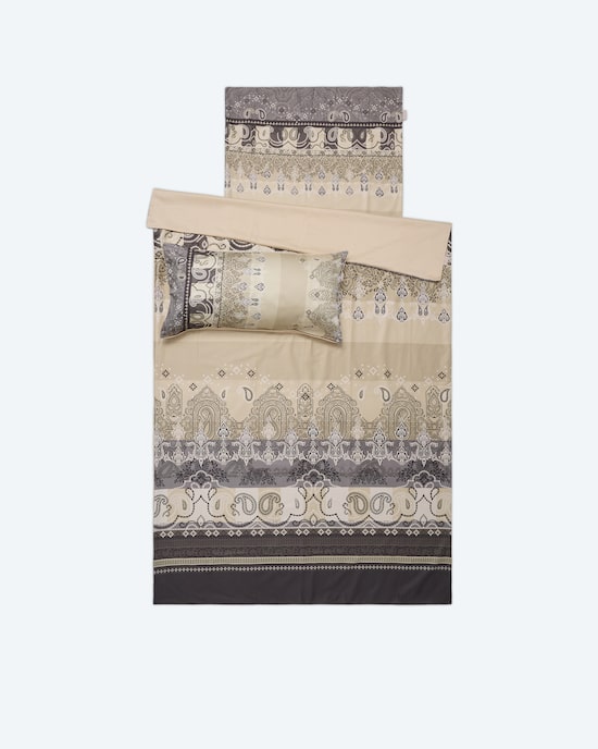 Produktabbildung für Satin Wendebettwäsche "Paisley", 3tlg.