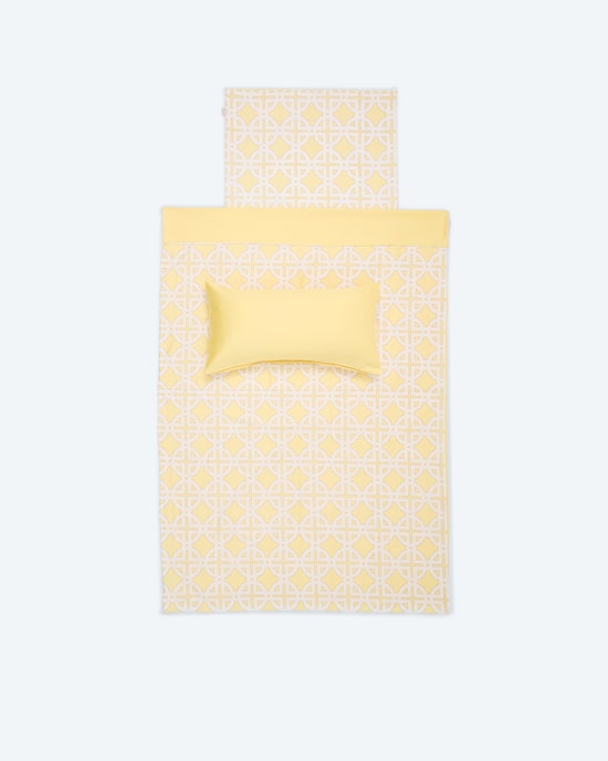 Produktabbildung für Satin Wendebettwäsche "Costa", 3tlg.