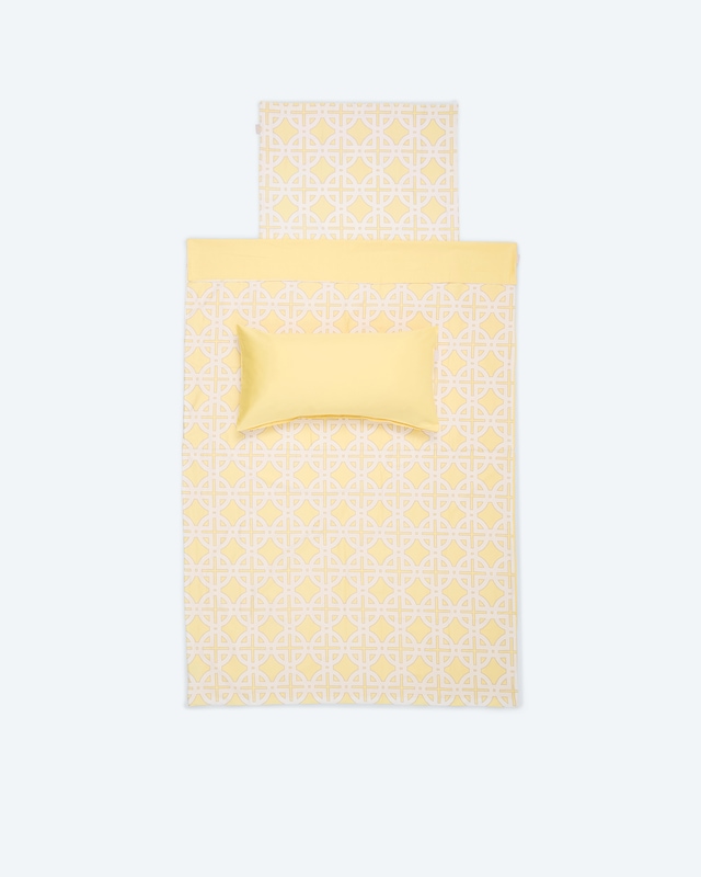 Satin Wendebettwäsche "Costa", 3tlg.
