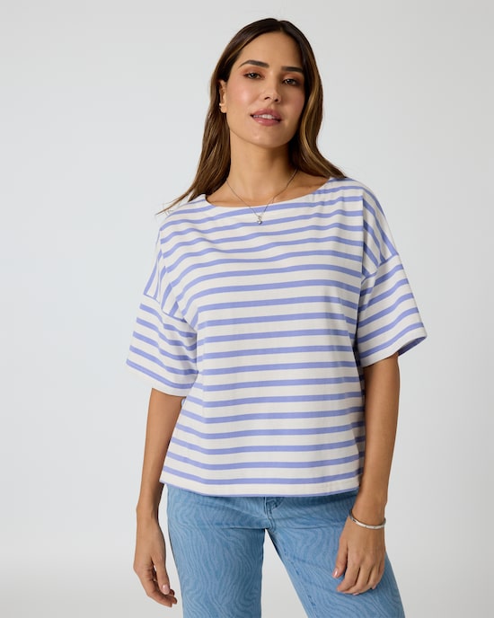 Produktabbildung für Shirt mit Streifen