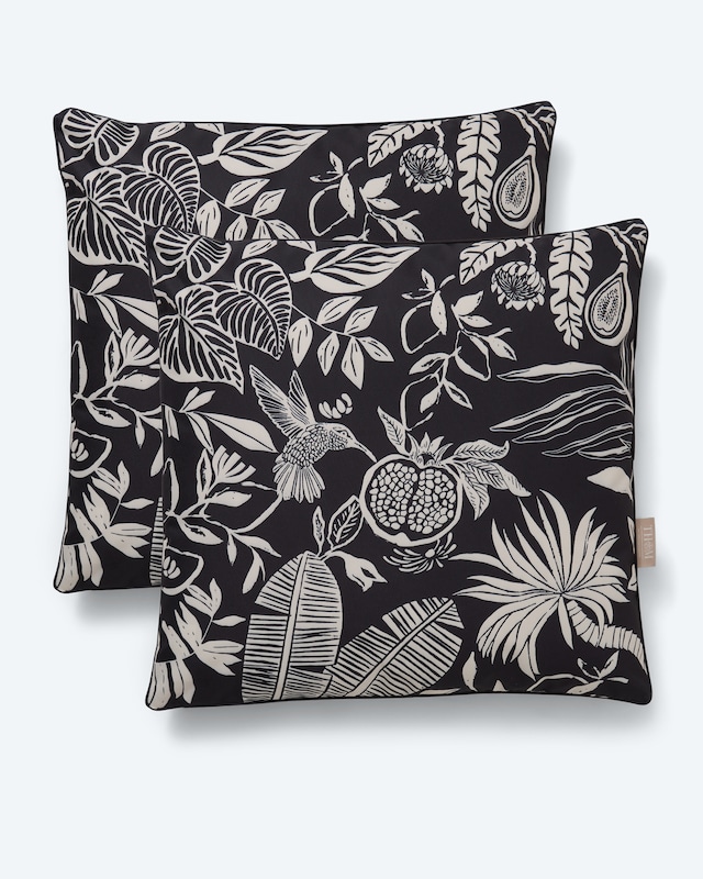 Outdoor-Kissen "Tropicale", 2tlg.
