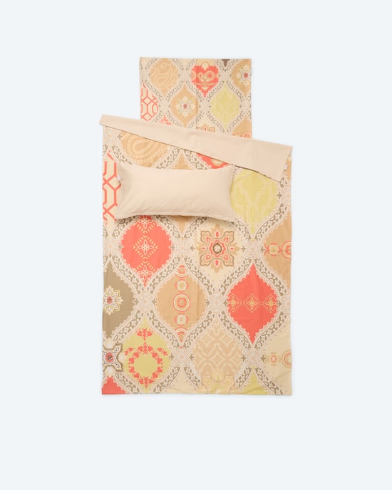 Produktabbildung für Satin-Wendebettwäsche "Piastrella", 3tlg.