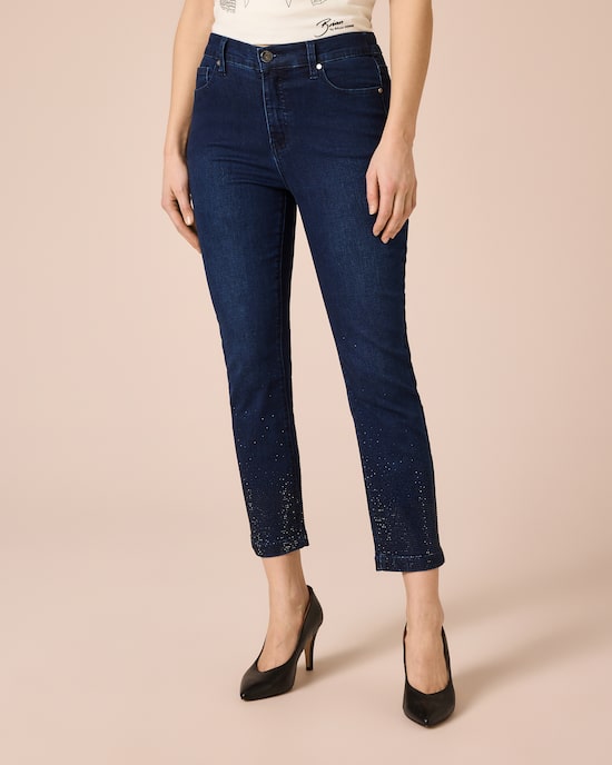 Produktabbildung für Jeans mit Steinchen