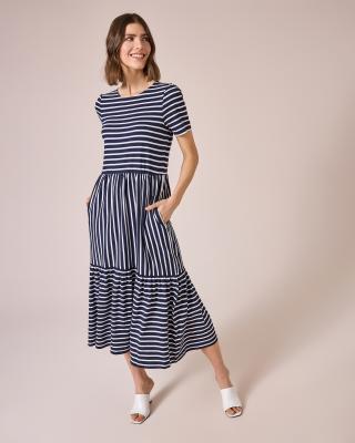 Produktabbildung 3 für Kleid im Streifendesign