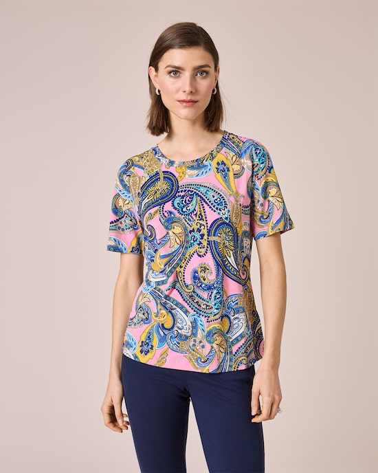 Produktabbildung für Shirt im Paisley-Print