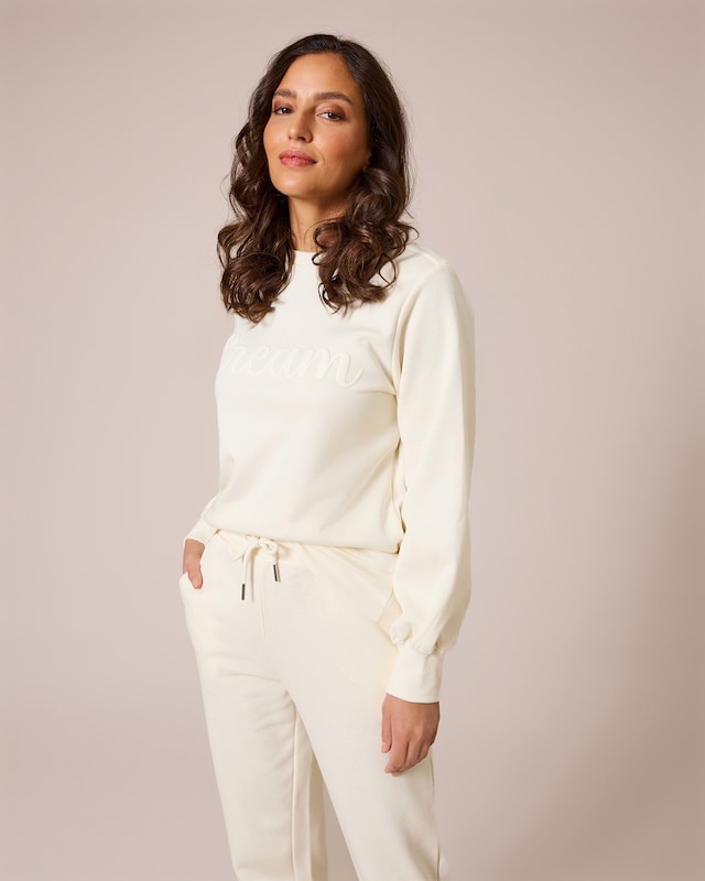 Sweatshirt mit Schriftzug