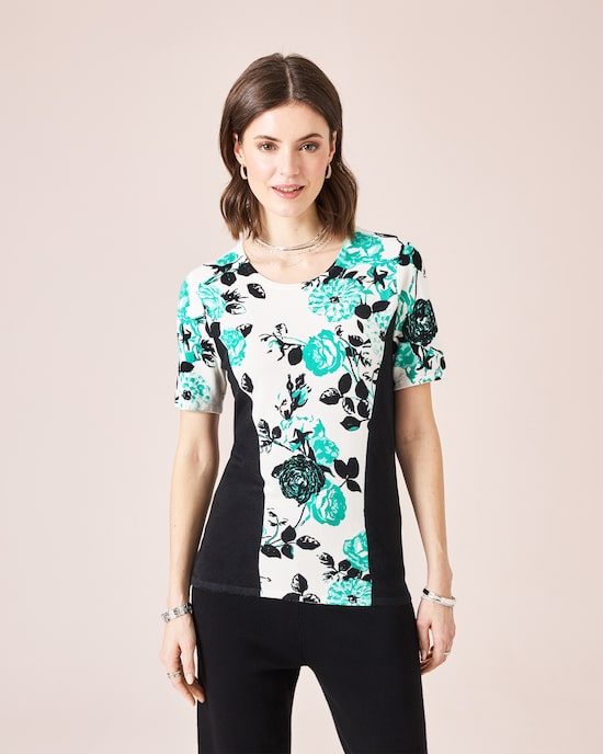 Produktabbildung für Classic Pullover "Rosenranken"