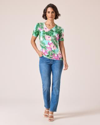 Produktabbildung 3 für Classic Pullover "Tropical Flowers"