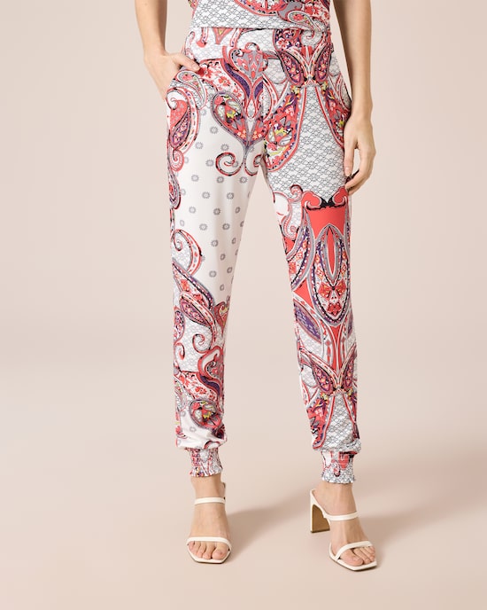 Produktabbildung für Schlupfhose mit Paisley-Druck