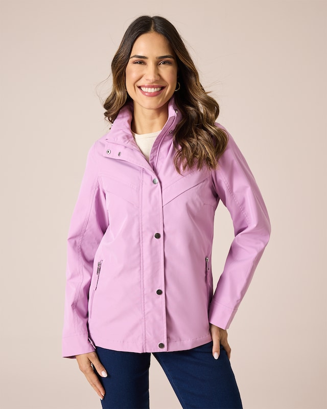 Übergangsjacke mit Stehkragen