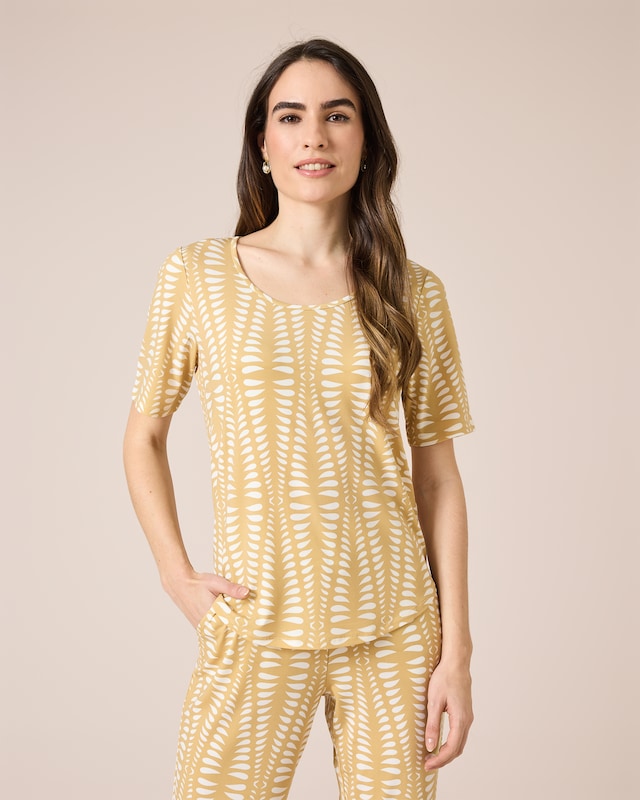 Shirt mit Allover-Druck