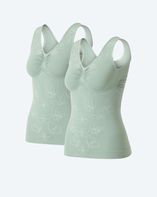 Produktabbildung für Leichttop, 2tlg. (uni & Butterfly Party)