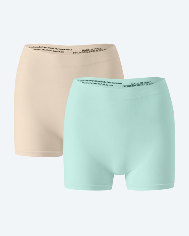 Seamless Hotpants, 2tlg.