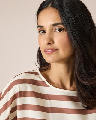 Produktabbildung 12 für Bluse im Streifen-Look