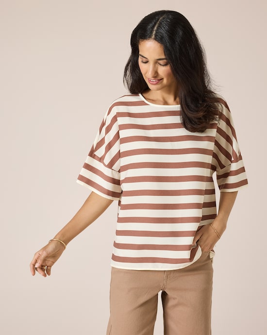 Produktabbildung für Bluse im Streifen-Look