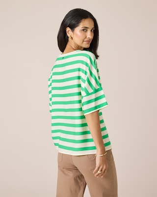 Produktabbildung 8 für Bluse im Streifen-Look