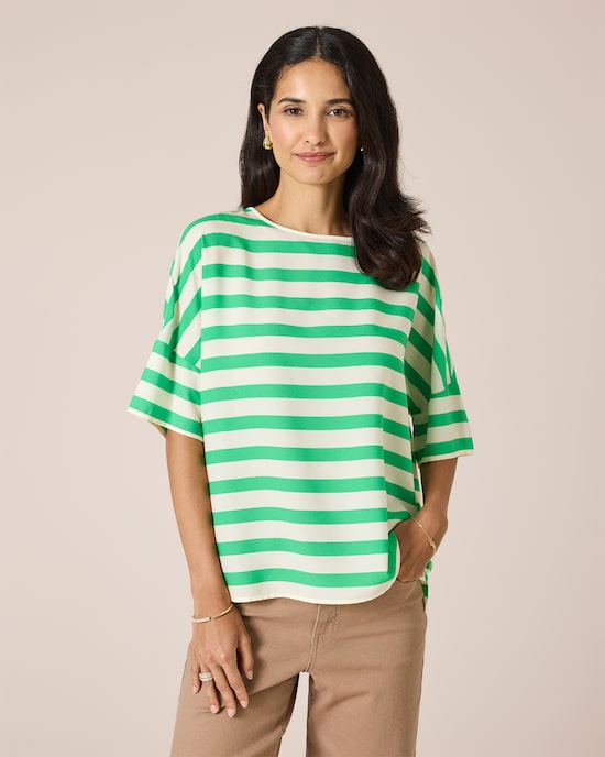 Produktabbildung für Bluse im Streifen-Look