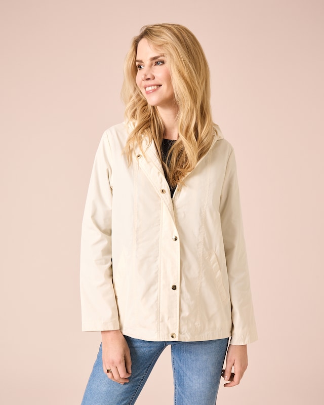 Outdoorjacke mit Kapuze