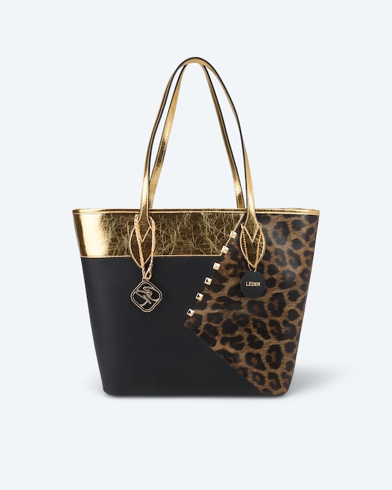 Produktabbildung für Shopper mit Animal-Dekor