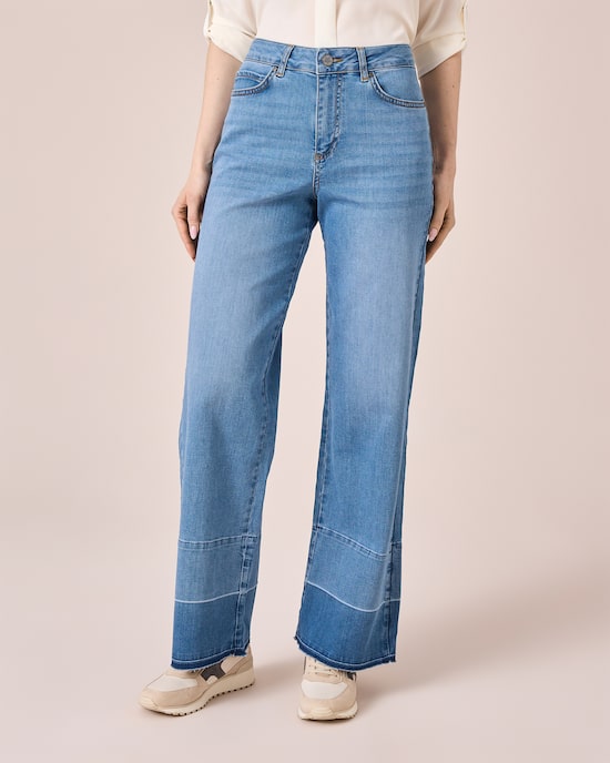 Produktabbildung für Jeans mit Wasch-Detail