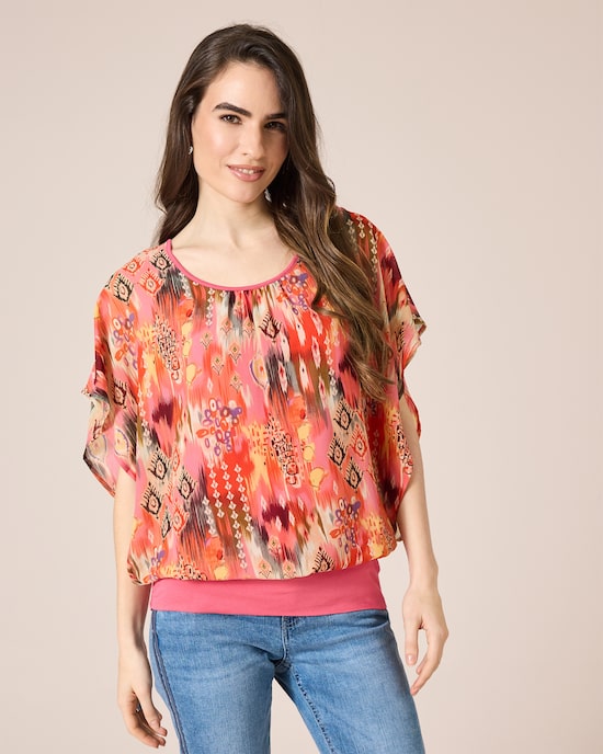 Produktabbildung für Shirt aus Chiffon